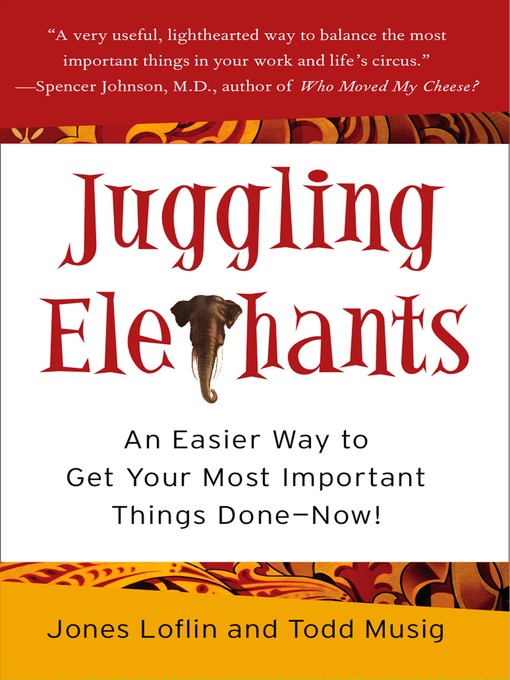 Title details for Juggling Elephants by Jones Loflin - Available